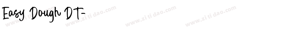 Easy Dough DT字体转换